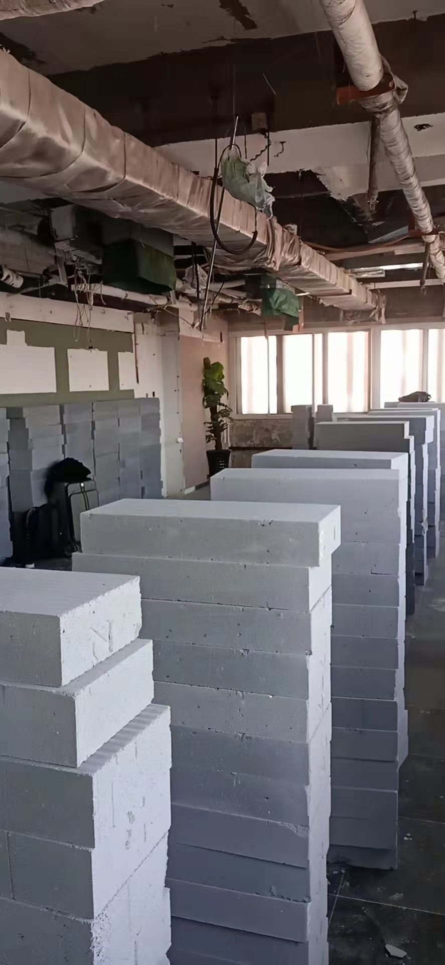 加气砖隔墙施工图